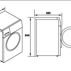 máy giặt sấy hafele HWD-F60A 533.93.100