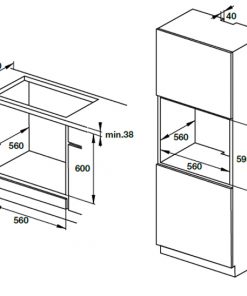 lò nướng Hafele HO-KT60C 534.05.571