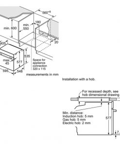 Lò nướng Bosch HBG656RS1B