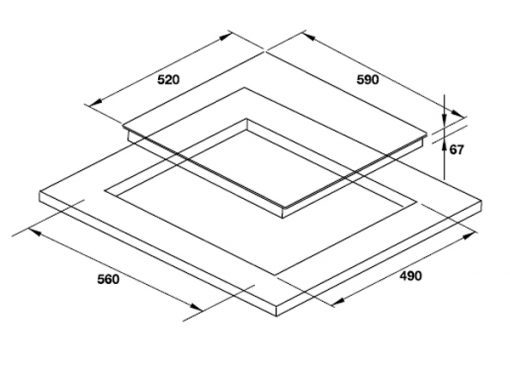 bếp điện Hafele HC-R603B 536.01.631