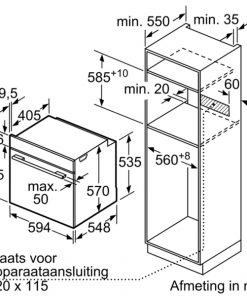 lò nướng Bosch HBG5575S0A