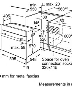 Lò nướng Bosch HBN559E1M