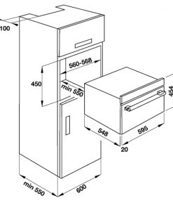 lò nướng kết hợp vi sóng Hafele HO-KT45B 535.02.731