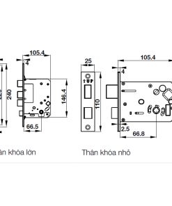 Khóa điện tử Hafele EL7700