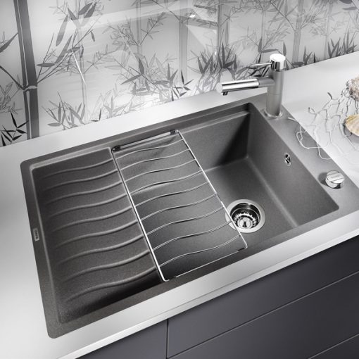 vòi rửa bát Hafele HF-GI511 màu xám 569.15.511