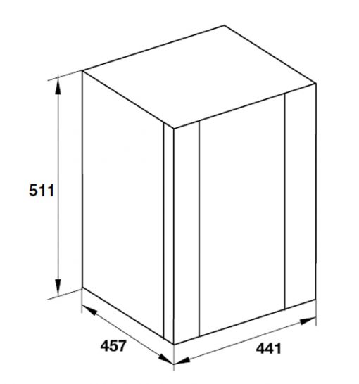 tủ lạnh mini Hafele HF-M30G 536.14.001