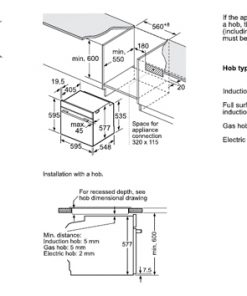 Lò nướng Bosch HBG655HS1A