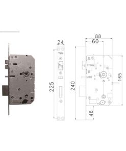 khóa điện tử yale YMG40 push & pull