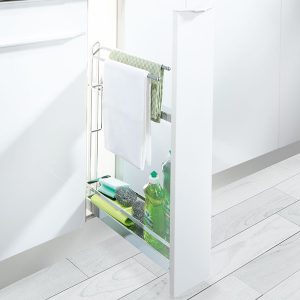 Giá treo khăn kessbohmer Hafele 549.61.063 màu ice white