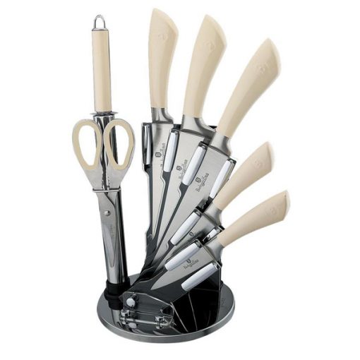 bộ 8 dao kèm đế inox 531.01.003