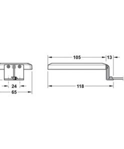 đèn loox led 2033 12V, 4000k, 3.8W