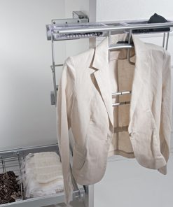 khung kéo có giá treo vest Hafele xoay 90º