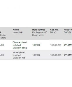 TAY NẮM TỦ HAFELE 106.62.256