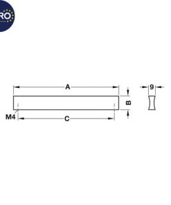 tay nắm tủ hafele 110.72.924