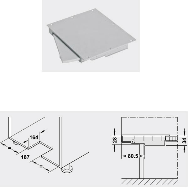 bộ điện cho thùng rác Hafele 502.15.114