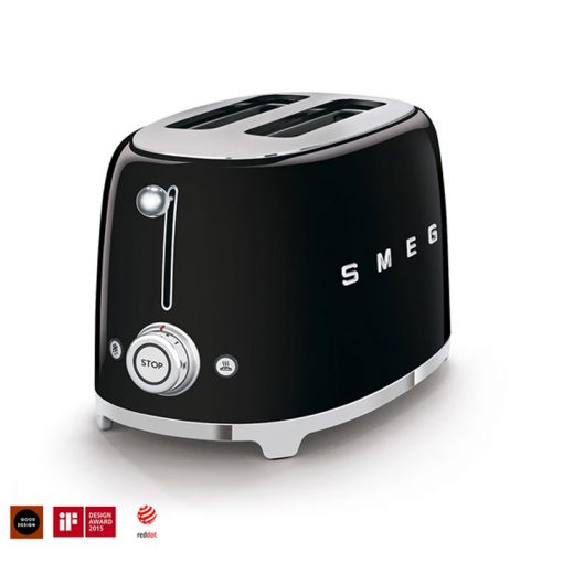 Lò nướng bánh mì Smeg TSF01BLEU 535.43.660 màu đen