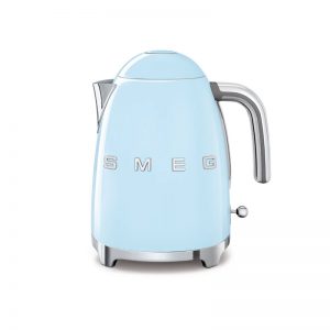Ấm đun nước Smeg KLF03PBEU 535.43.678 màu xanh nhạt dòng 50's Style