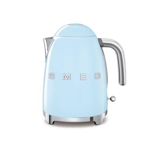 Ấm đun nước Smeg KLF03PBEU 535.43.678 màu xanh nhạt dòng 50's Style