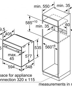 Lò nướng Bosch HBG634BB1B