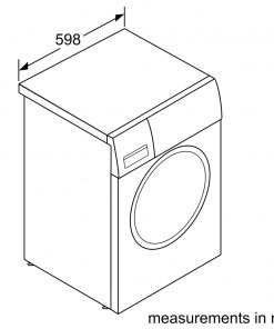 Kích thước Máy giặt Bosch WAV28L40SG