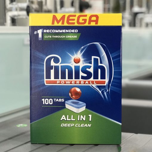 HỘP VIÊN RỬA BÁT FINISH ALL IN 1 100 VIÊN