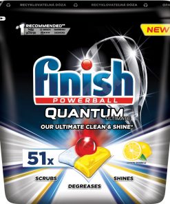 Viên rửa bát finish Quantum Ultimate 51 viên