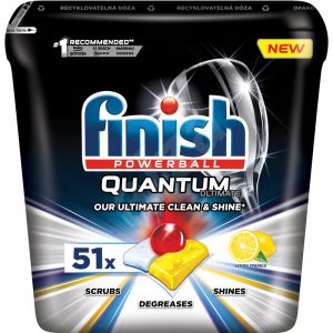 Viên rửa bát finish Quantum Ultimate 51 viên