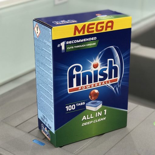 HỘP VIÊN RỬA BÁT FINISH ALL IN 1 100 VIÊN