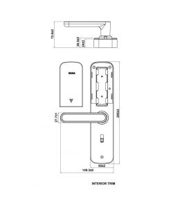 KHÓA ĐIỆN TỬ BAUMA BM610