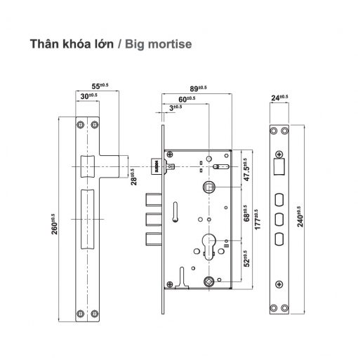 KHÓA ĐIỆN TỬ BAUMA BM610