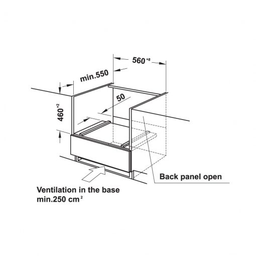 lò nướng kèm vi sóng Hafele HCO-8T50A 538.01.431